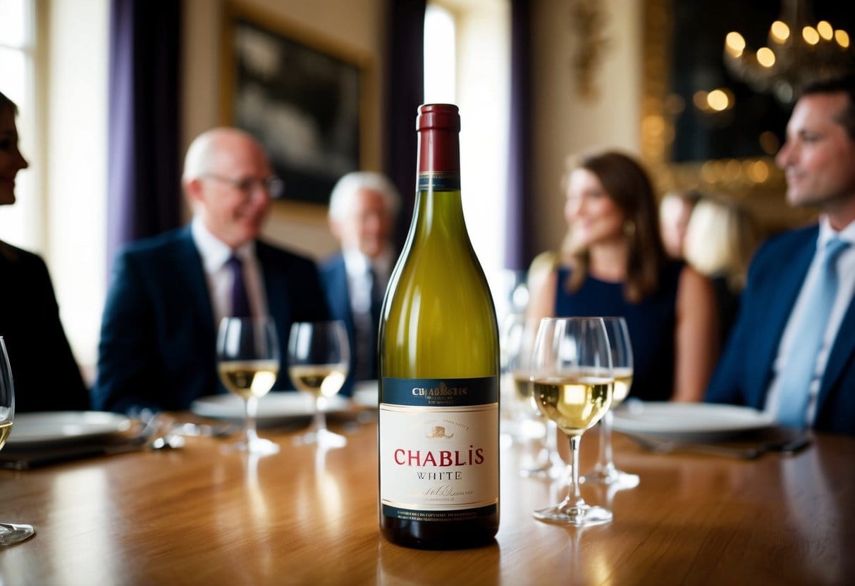 You are currently viewing Sæt en flaske Chablis hvidvin på bordet når i får gæster