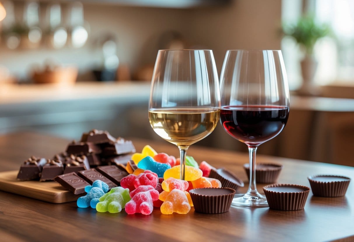 You are currently viewing Hvordan du kombinerer vin og amerikansk slik online til den perfekte smagsoplevelse