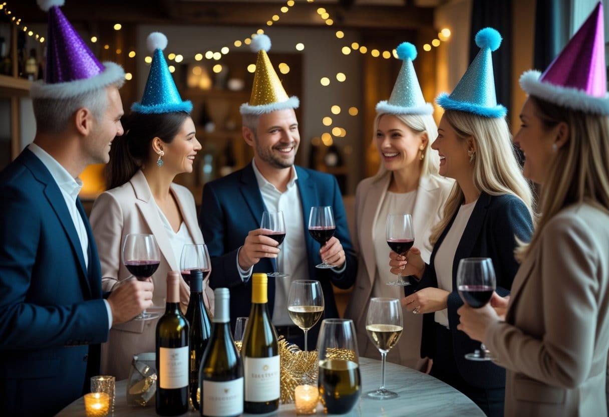 Read more about the article Sådan vælger du den perfekte vin til nytårshatte til festen