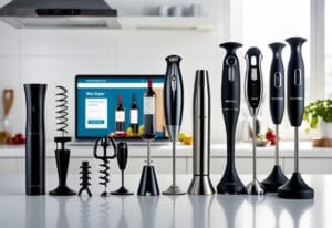 Read more about the article Sådan vælger du den perfekte vinoplukker og finder stavblender tilbud online