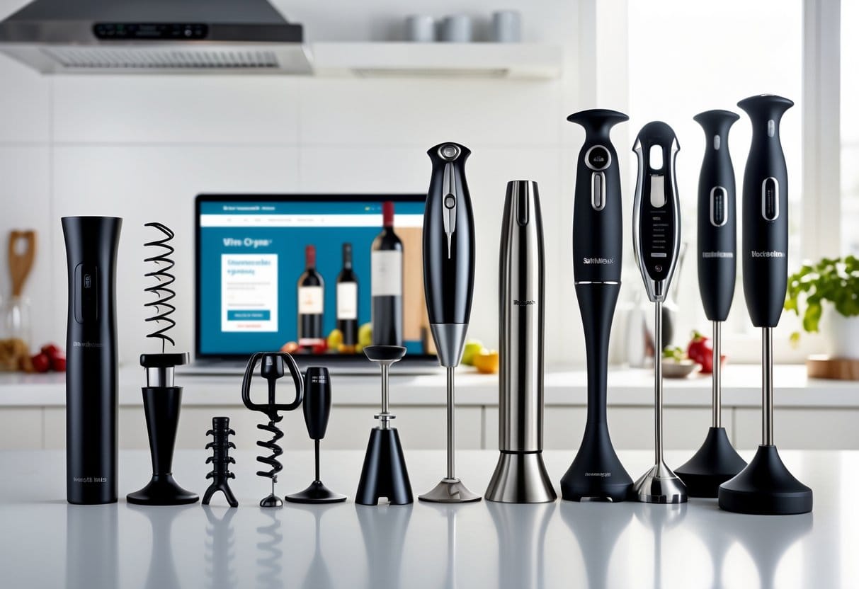 Read more about the article Sådan vælger du den perfekte vinoplukker og finder stavblender tilbud online