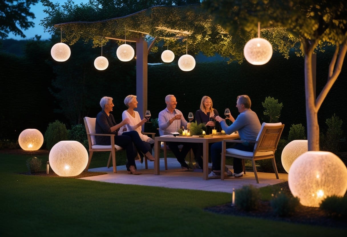 Read more about the article Skab den perfekte stemning til vinoplevelser i haven med lyskugler