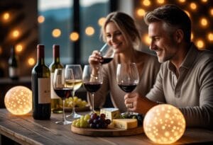 Read more about the article Sådan skaber du den perfekte stemning til vinsmagning med smukke lyskugler
